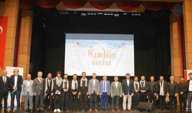 Samsun’da Kudüs Gecesi