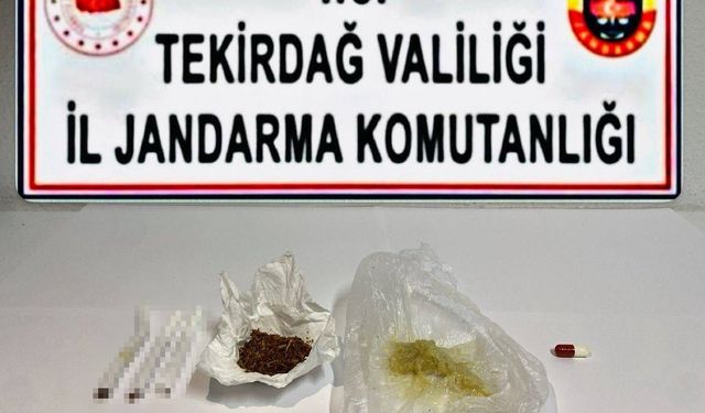 Tekirdağ’da jandarmadan 4 ilçede uyuşturucu ve silah operasyonu