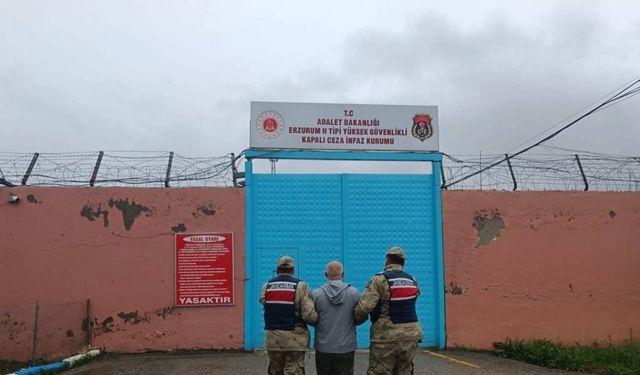 Yakalaması olan şahıs cezaevine teslim edildi