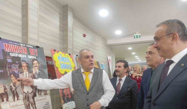 "Yeşilçam Film Afişleri" sergisi Tekirdağ’da açıldı