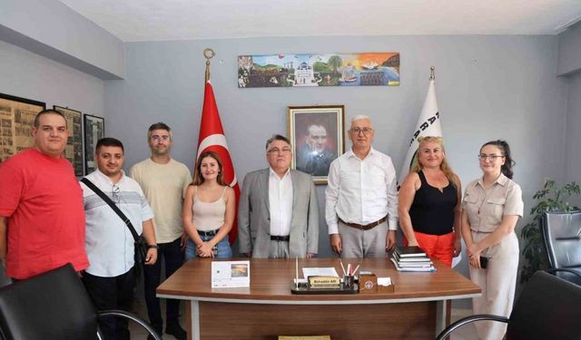 BEÜ Rektörü Özölçer’den Karaelmas Gazeteciler Derneği’ne ziyaret