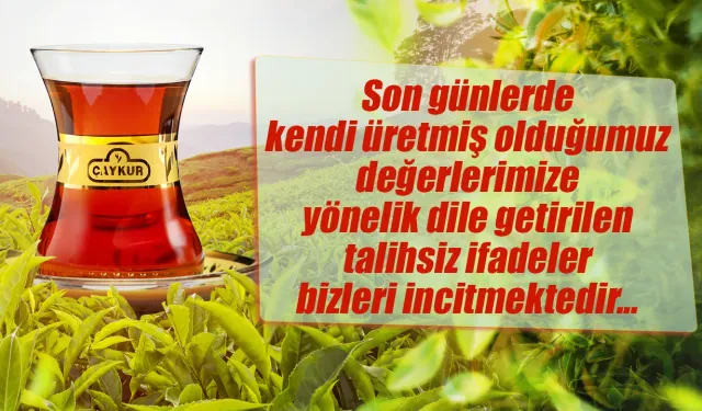 İlber Ortaylı'nın sözlerine bir tepkide ÇAYKUR'dan