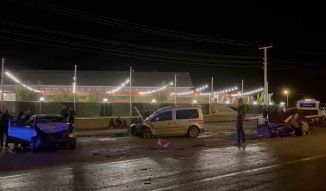 Çankırı’da zincirleme trafik kazası: 9 yaralı