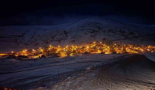 Gümüşhane’nin yüksekleri beyaza büründü