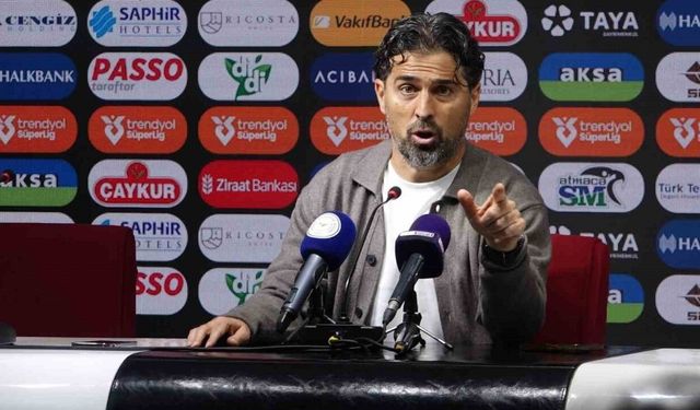 İlhan Palut: "Beraberliği işaret eden bir oyundu"