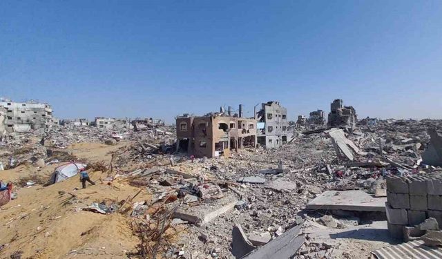 İsrail ordusunun çekildiği Cibaliye’de yıkım gözler önüne serildi