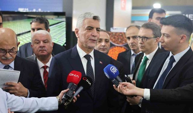 Ticaret Bakanı Ömer Bolat, ‘Bağdat Türk İhraç Ürünleri Fuarı’nın açılışına katıldı