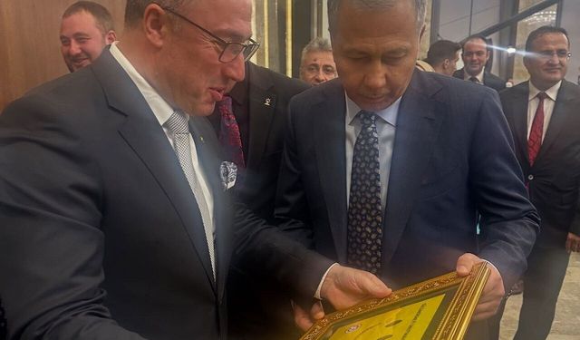 Ardeşen TSO’nun projesini İçişleri Bakanına anlattı