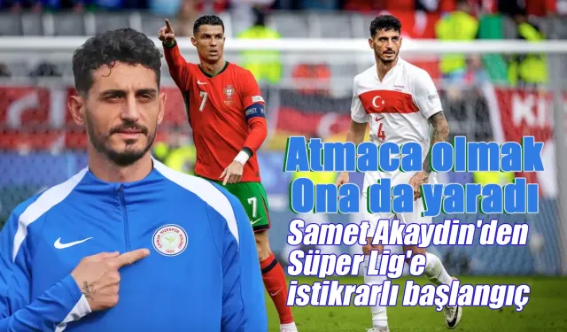 Samet Akaydin Rize'de istikrarı yakaladı