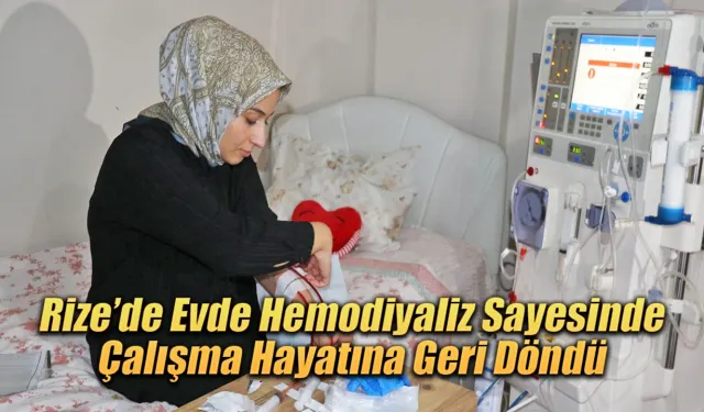 Evde Hemodiyaliz Sayesinde Çalışma Hayatına Geri Döndü