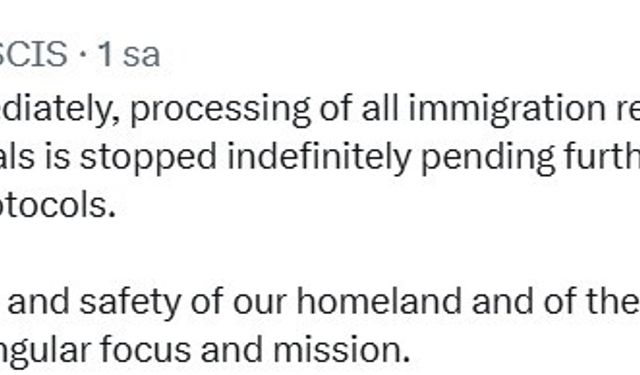 ABD, Ulusal Muhafızlara yönelik saldırının ardından Afgan uyruklu kişilerin göçmenlik başvurularını süresiz olarak askıya aldı