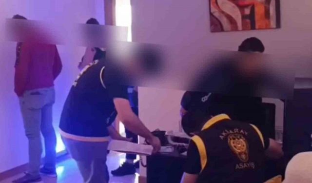 Aksaray’da fuhuş operasyonu: 3 tutuklama