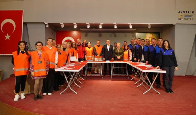 Arama kurtarma ve ilk yardım eğitimleri tamamlandı