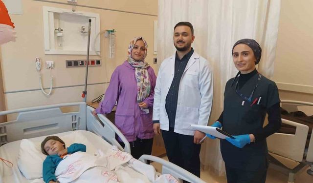 Batman‘da kek ve ceviz parçası akciğerine kaçtı