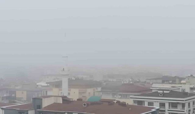 Batman’da yoğun sis etkili oldu