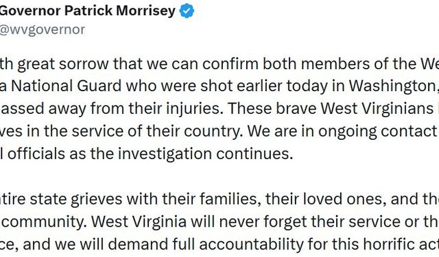 Beyaz Saray yakınlarında silahlı saldırıya uğrayan 2 Ulusal Muhafız personeli hayatını kaybetti