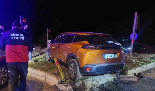 Bingöl’de trafik kazası: 4 yaralı