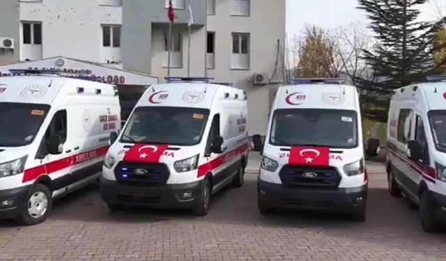 Bitlis’in acil sağlık filosu 7 yeni ambulansla güçlendi