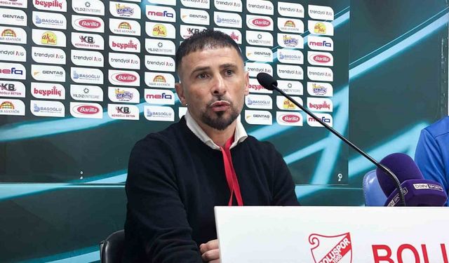 Boluspor - Amed Sportif Faaliyetler maçının ardından