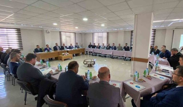 Bozkır’da müftüler çalışmaları değerlendirdi