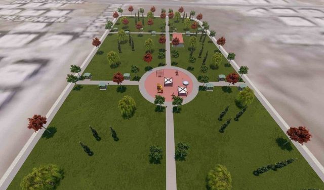 Büyükşehir Belediyesi 50 bin metrekarelik park yapacak