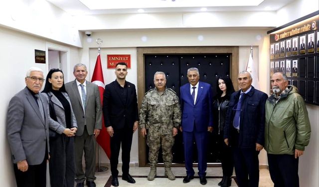 CHP Iğdır İl Başkanı Nizamettin Ada’dan Emniyet Müdürü Turgay’a ziyaret