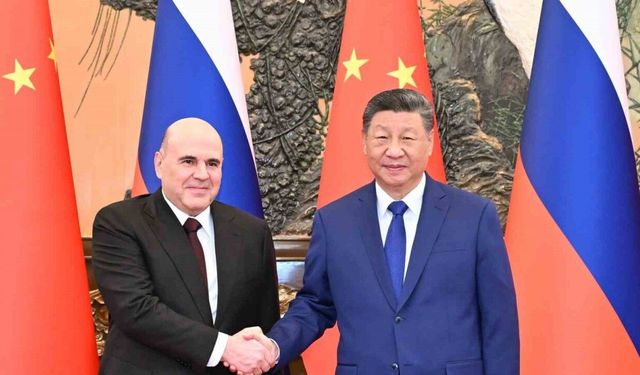 Çin Devlet Başkanı Xi, Rus Başbakan Mişustin ile görüştü