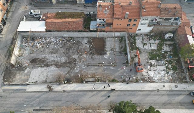 Çorum Belediyesi o alanı otoparka çeviriyor