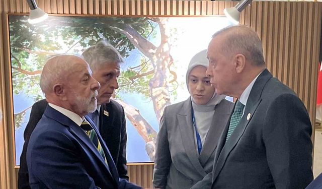 Cumhurbaşkanı Erdoğan, Brezilya Devlet Başkanı Silva ile görüştü