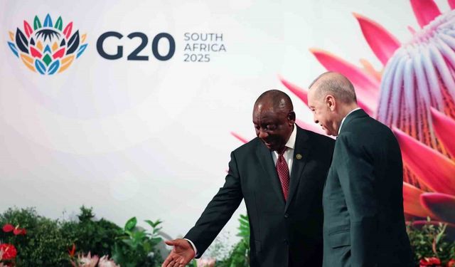 Cumhurbaşkanı Erdoğan, G20 Liderler Zirvesi resmi karşılama törenine katıldı