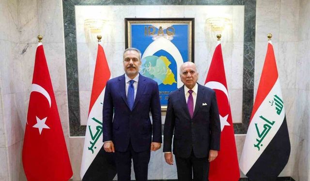 Dışişleri Bakanı Fidan, Iraklı mevkidaşı Hüseyin ile görüştü