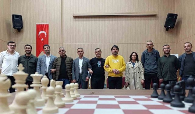 Elazığ’da düzenlenen satranç turnuvası sona erdi