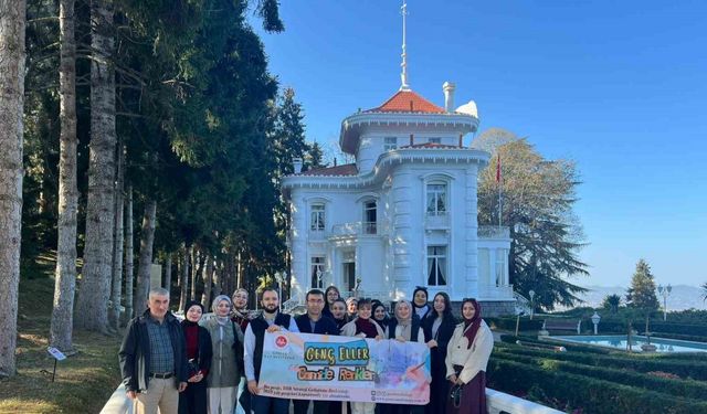 Gençlere yönelik kültür gezisine yoğun ilgi