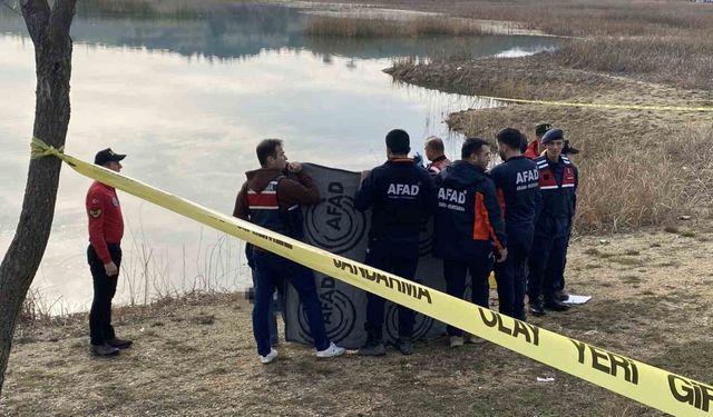 Gölete giren şahsın cansız bedeni bulundu