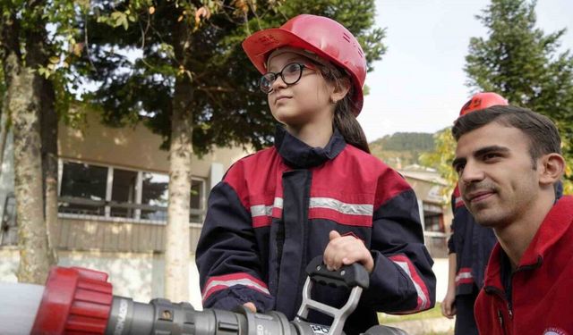 Gümüşhane’de itfaiyecilik eğitimi temelden başlıyor