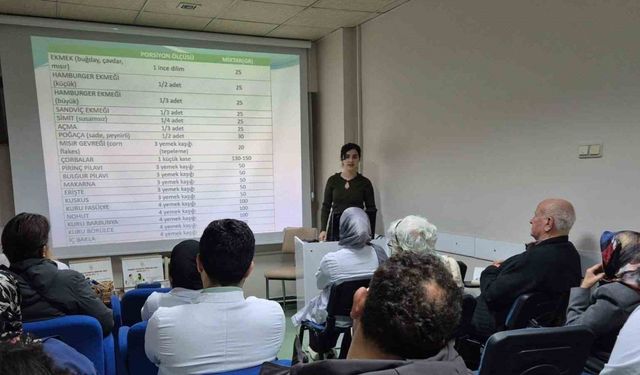 Hastanede diyabet okulu