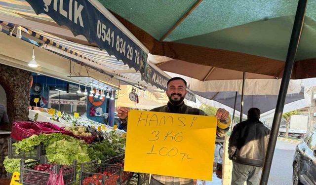 Iğdır’da 3 kilogramı 100 lira olan hamsiye vatandaşlardan yoğun ilgi