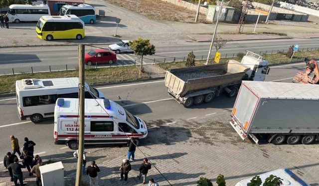 Iğdır’da polis minibüsü kaza yaptı: 7 yaralı
