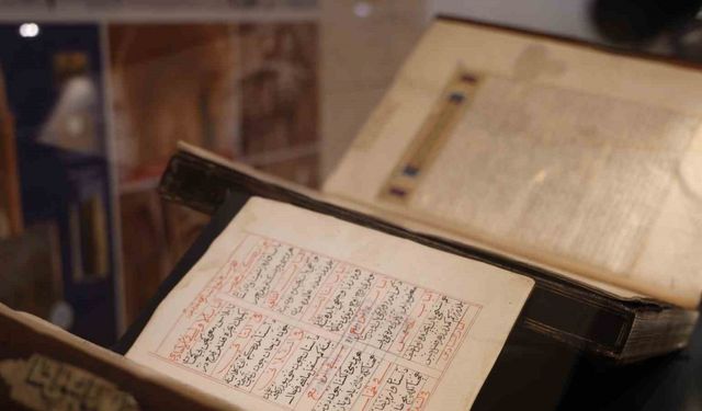 İlk kez İstanbul dışına çıkarılan yazma eserler, Ahilik Müzesi’nde sergileniyor