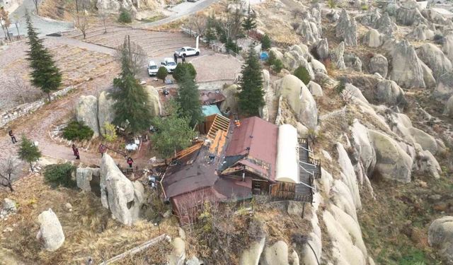 Kapadokya’da kaçak yapı için yıkım kararı