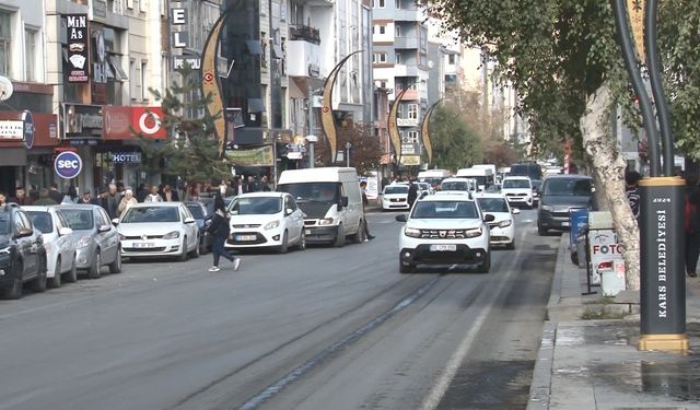 Kars’ta şaşırtan denge: Merkez nüfus 100 bin, araç sayısı 54 bini geçti