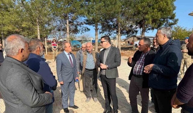 Kaymakam Levent Küçük, vatandaşlarla bir araya geldi