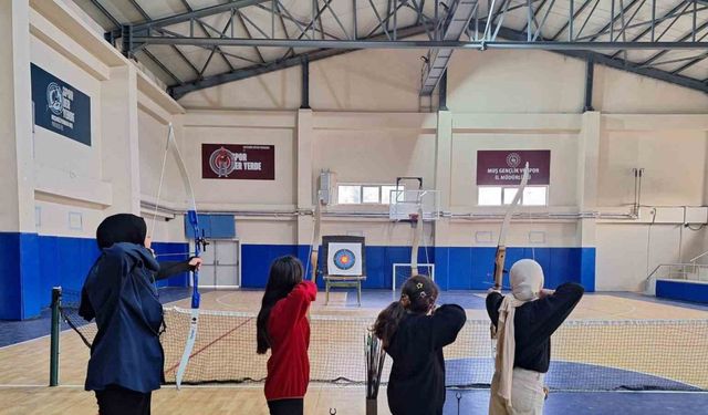 Korkut’ta okçuluk kurslarına yoğun ilgi