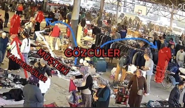 Osmaniye’de pazarda yankesicilik yapan 5 şüpheli, gizli bölmeli araçla yakalandı