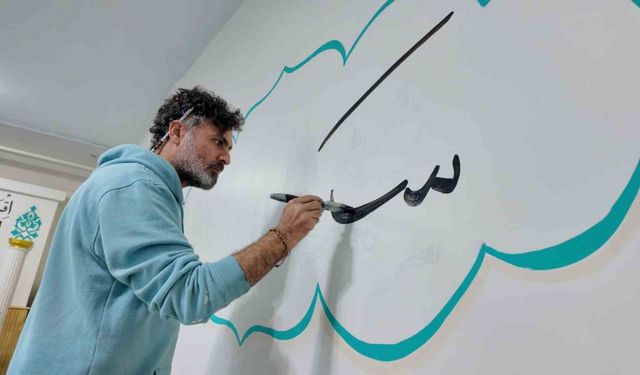 Osmanlı mirası hat sanatı Iraklı hattatın elinde hayat buluyor