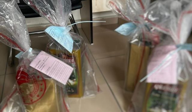 Piyasaya "natürel sızma zeytinyağı" diye sürülen 2 bin litre yağ hileli çıktı