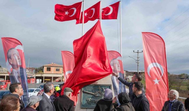 Restore edilen Üç Şehitler Anıtı’nın açılışında duygu dolu anlar yaşandı