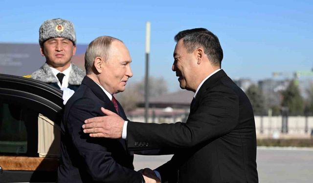 Rusya Devlet Başkanı Putin Kırgızistan’da