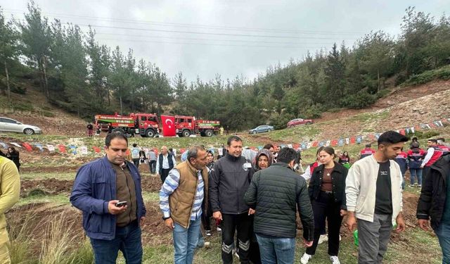 Şehit Orman İşçisi Adem Nazım Demirel için hatıra ormanı oluşturuldu