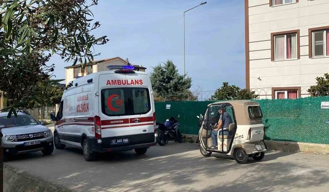 Sinop’ta ağaç budarken düşen vatandaş yaralandı
